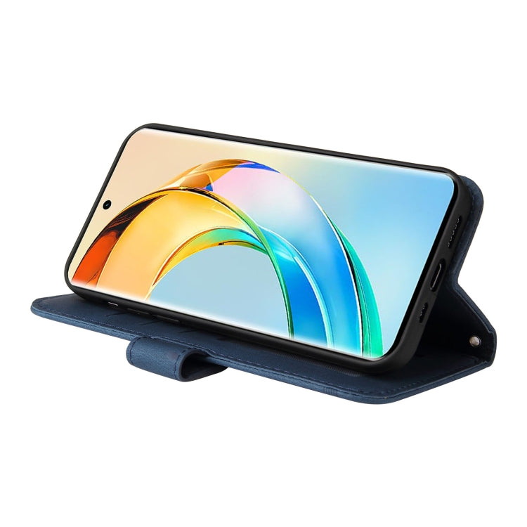 For Honor X50 Skin Feel Life Tree Metal Button Leather Phone Case