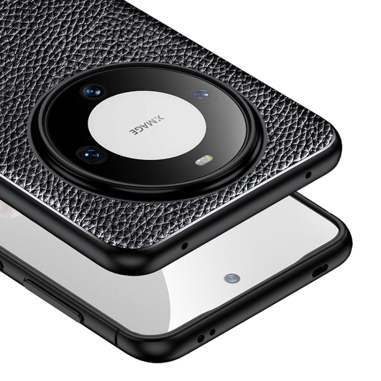 For Huawei Mate 60 Litchi Texture TPU Shockproof Phone Case