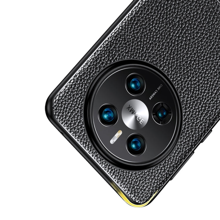 For Huawei Mate 60 Pro Litchi Texture TPU Shockproof Phone Case