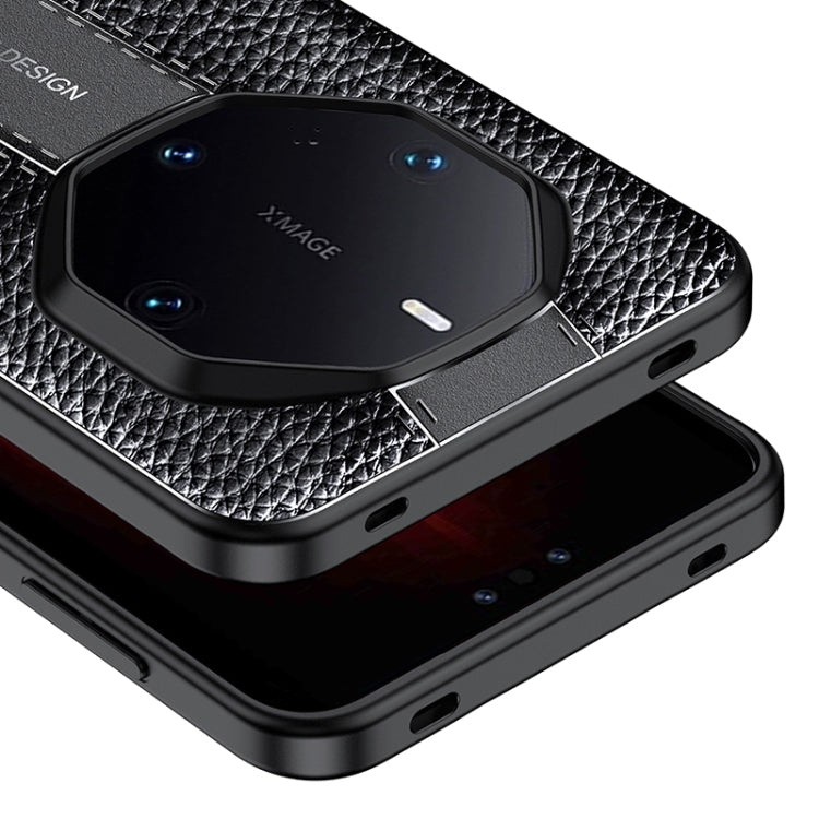 For Huawei Mate 60 RS Ultimate Litchi Texture TPU Shockproof Phone Case