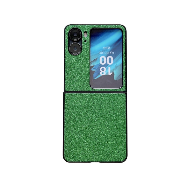 For OPPO Find N2 Flip Gradient Color Glitter Shockproof Protective Phone Case