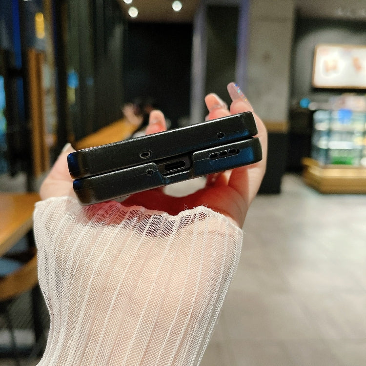 For OPPO Find N2 Flip Gradient Color Glitter Shockproof Protective Phone Case