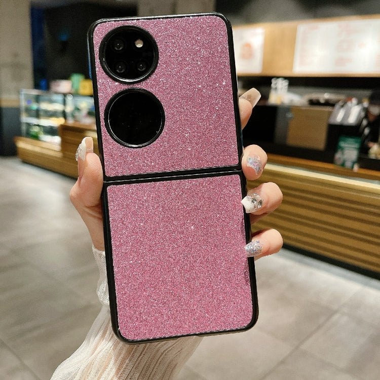 For Huawei P50 Gradient Color Glitter Shockproof Protective Phone Case