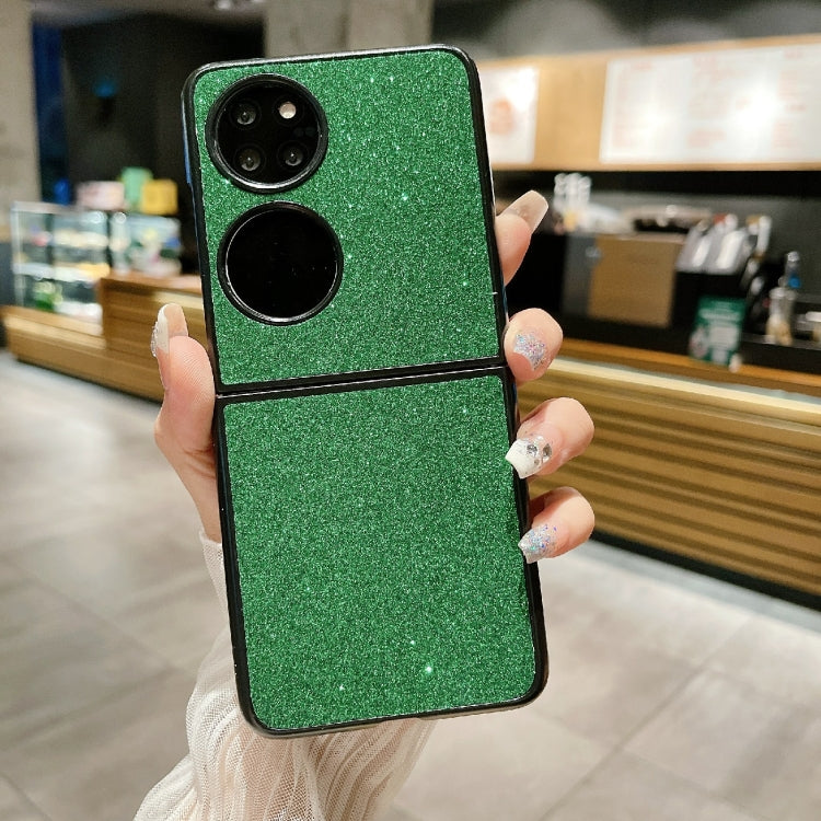 For Huawei P50 Gradient Color Glitter Shockproof Protective Phone Case