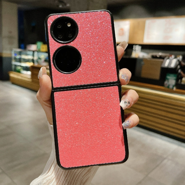 For Huawei P50 Gradient Color Glitter Shockproof Protective Phone Case