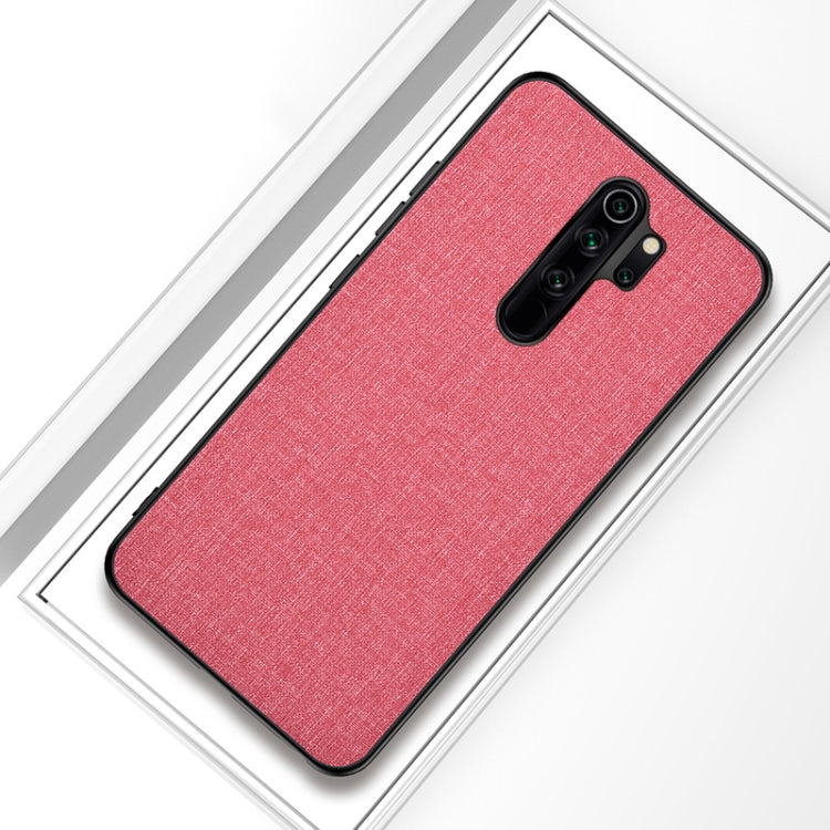 For Xiaomi Redmi 9 Shockproof Cloth Texture PC+ TPU Protective Case