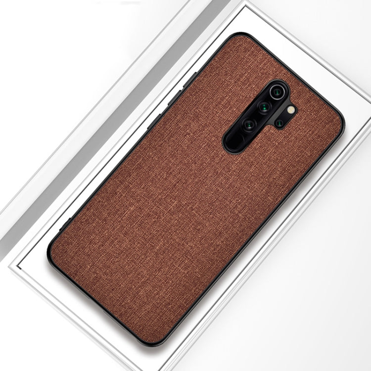For Xiaomi Redmi 9 Shockproof Cloth Texture PC+ TPU Protective Case