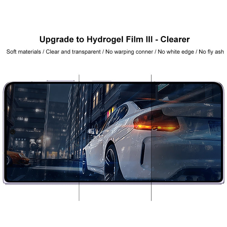 For Honor Magic V2 5G imak Full Screen Hydrogel Film Outer Screen + Back + Inner Screen Protector Set