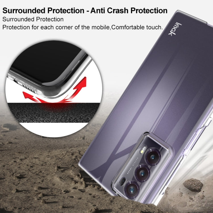 For Honor Magic V2 5G IMAK Wing II Wear-resisting Crystal Protective Case