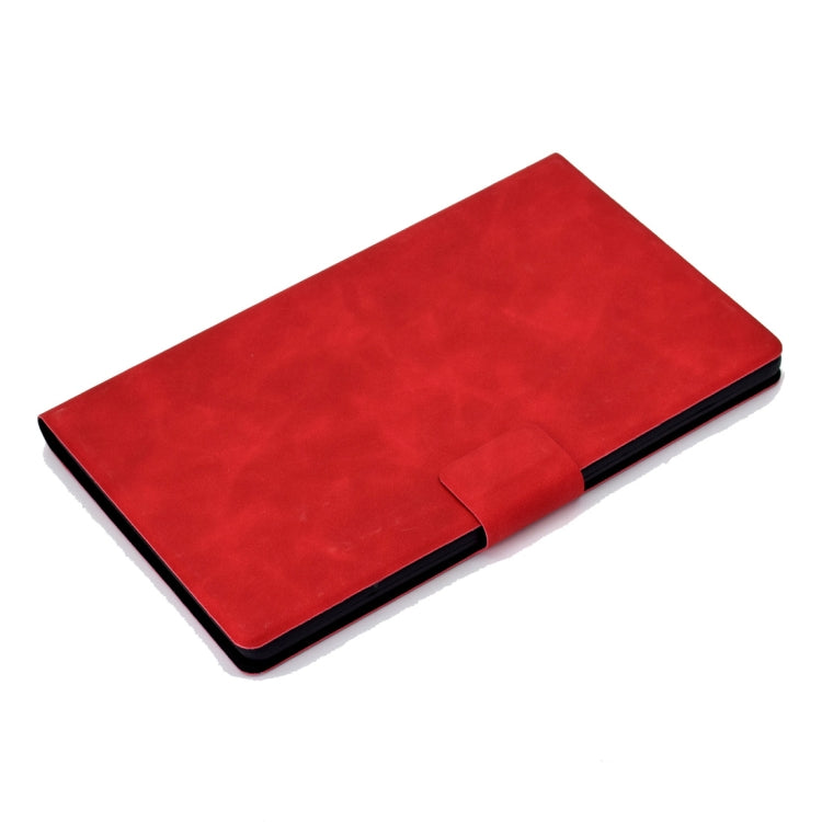 For Kindle Fire HD8 2016 / 2017 Cowhide Texture Horizontal Flip Leather Case with Holder & Card Slots & Sleep / Wake-up Function