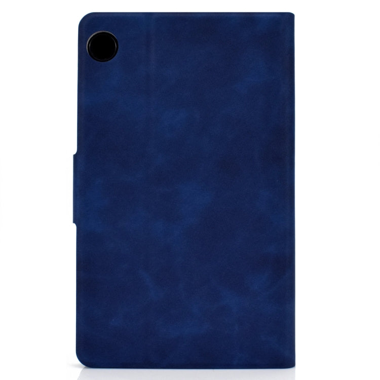 For Huawei MatePad T8 Cowhide Texture Horizontal Flip Leather Case with Holder & Card Slots & Sleep / Wake-up Function