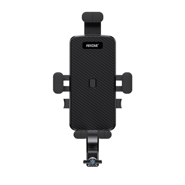 WK WA-S57 Pop Power Series Mechanical Motorcycle Phone Holder(Black)