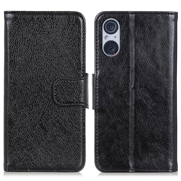 For Sony Xperia 5 V Nappa Texture Flip Leather Phone Case