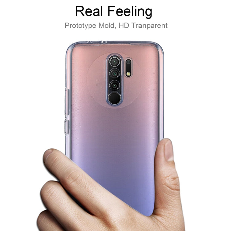 For Xiaomi Redmi 9 0.75mm Ultra-thin Transparent TPU Soft Protective Case