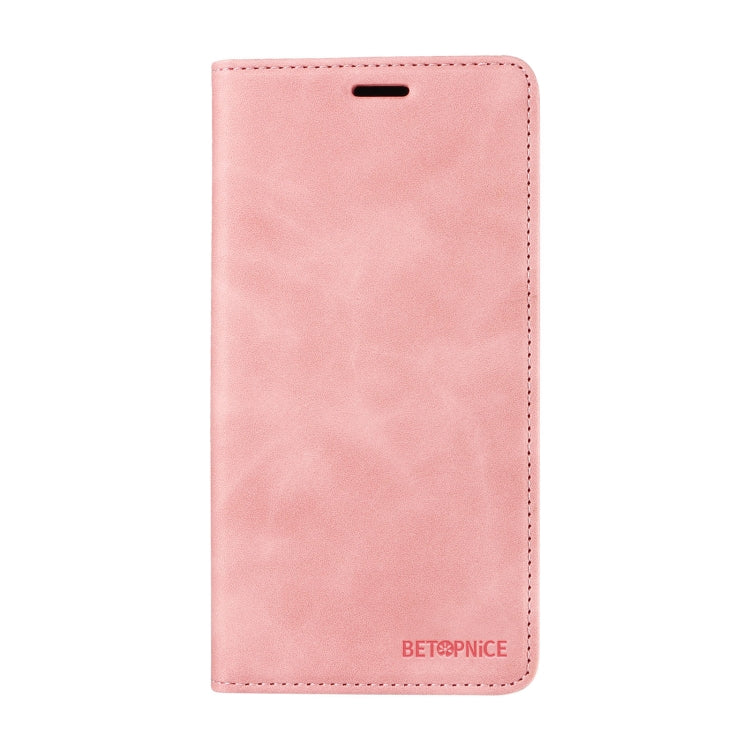 For OPPO A58 4G BETOPNICE Suction Anti-theft Leather Phone Case