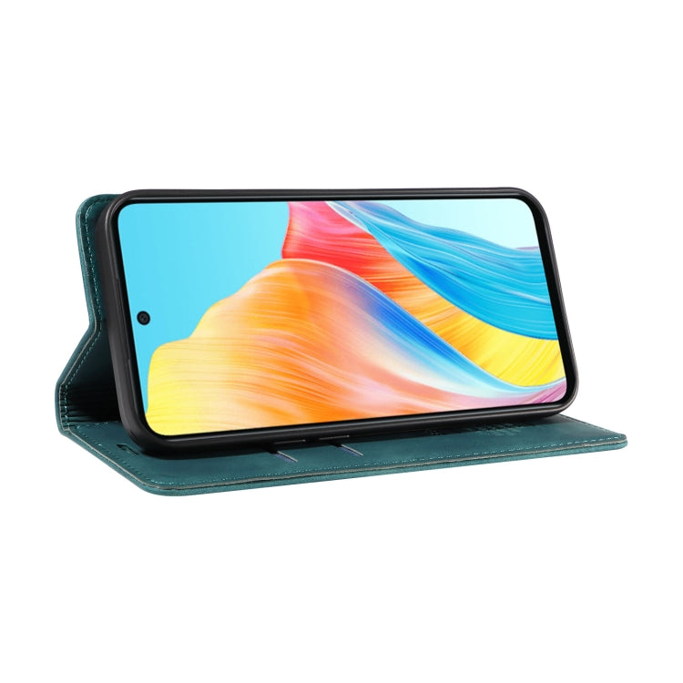 For OPPO A58 4G BETOPNICE Suction Anti-theft Leather Phone Case