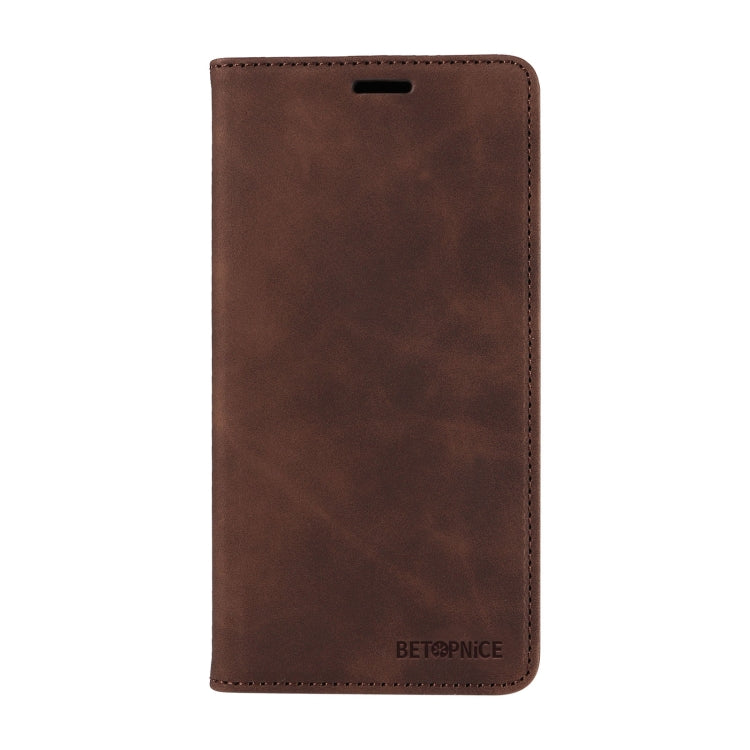 For OPPO A58 4G BETOPNICE Suction Anti-theft Leather Phone Case
