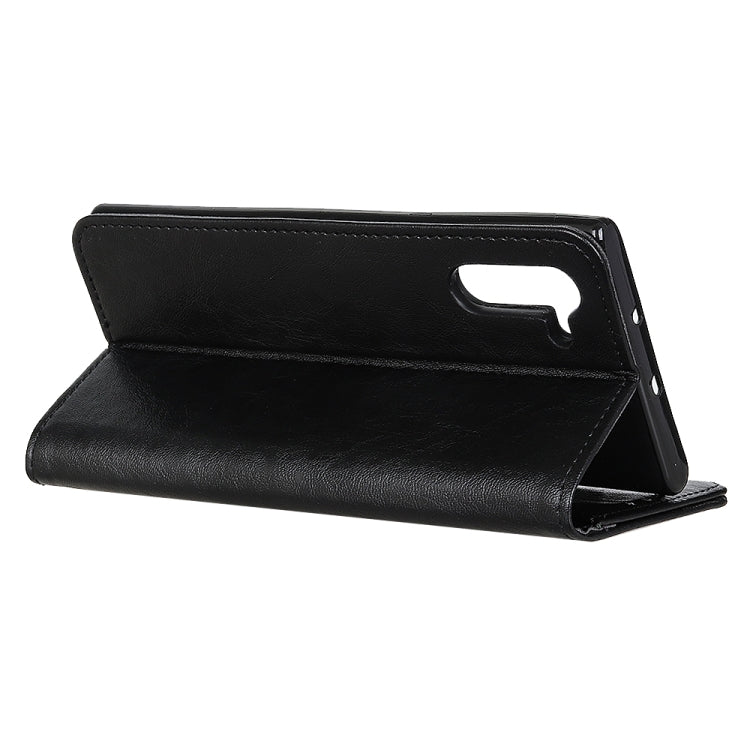 For Motorola Moto Edge Magnetic Retro Crazy Horse Texture Horizontal Flip Leather Case with Holder & Card Slots & Wallet