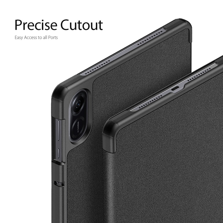 For Honor Pad X9 DUX DUCIS Domo Series Magnetic Flip Leather Tablet Case