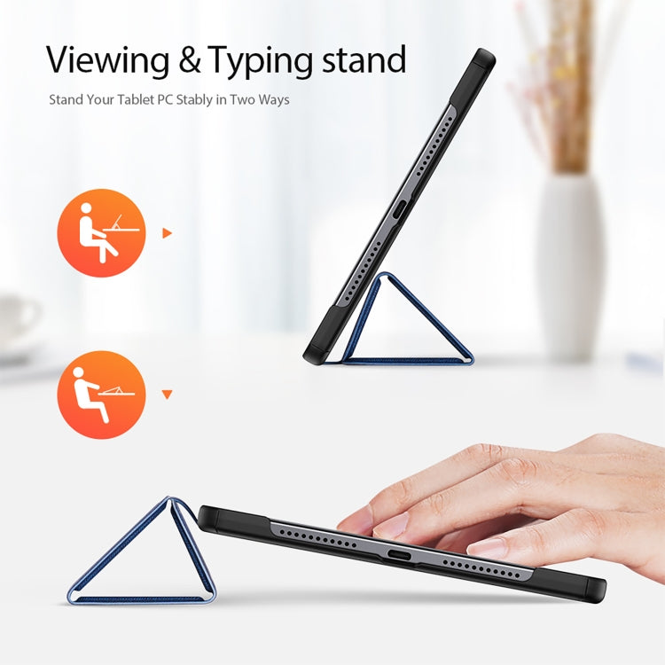 For Honor Pad X9 DUX DUCIS Domo Series Magnetic Flip Leather Tablet Case