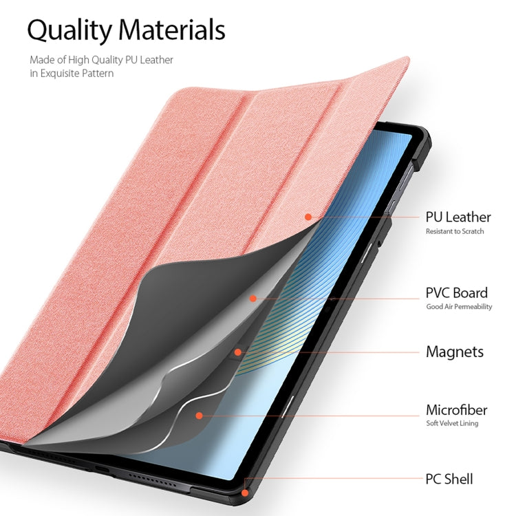 For Honor Pad X9 DUX DUCIS Domo Series Magnetic Flip Leather Tablet Case