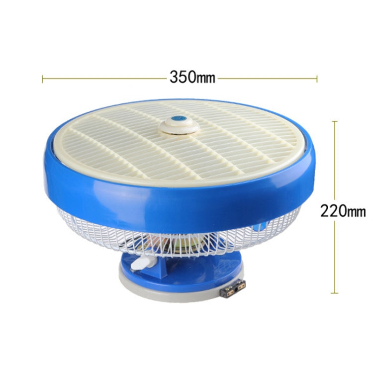 12 inch Bus / Car Suspended Ceiling Shaking Head Electric Cooling Fan, Voltage:DC12V