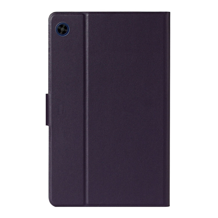 For Huawei MediaPad T8 Solid Color Horizontal Flip Leather Case with Card Slots & Holder