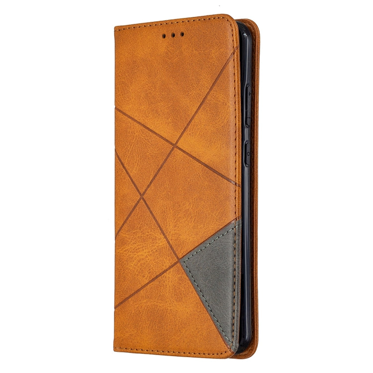 For Nokia 5.3 Rhombus Texture Horizontal Flip Magnetic Leather Case with Holder & Card Slots & Wallet