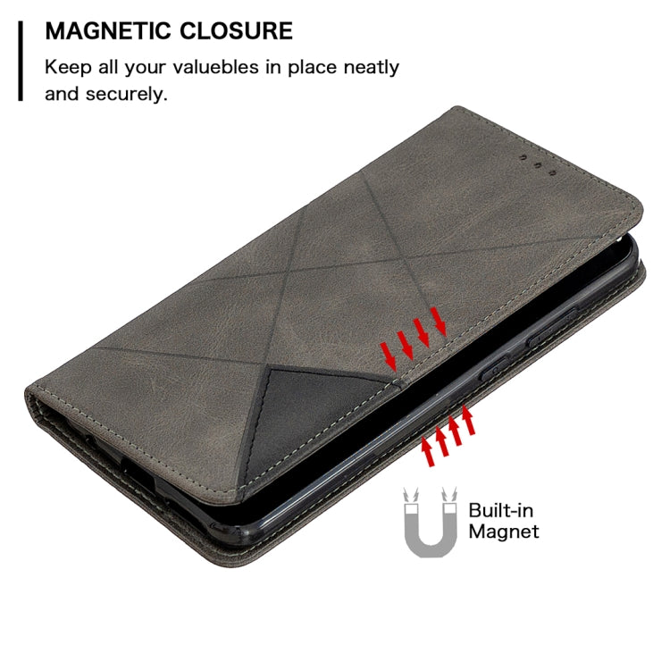 For Nokia 5.3 Rhombus Texture Horizontal Flip Magnetic Leather Case with Holder & Card Slots & Wallet