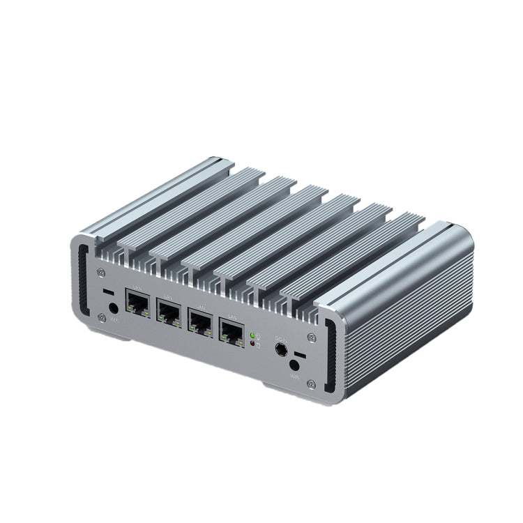 HYSTOU PO9B-J4125-4L Embedded Intel Celeron J4125 Processor Four Network Ports Mini Host, Specification: