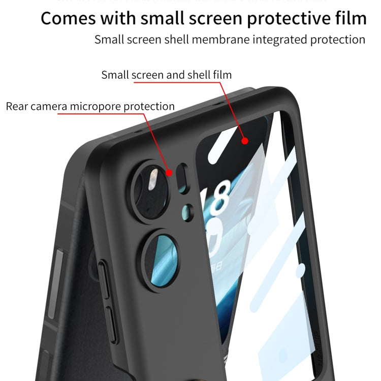 For OPPO Find N2 Flip GKK Integrated Ultrathin with Rotating Cortical Belt Phone Case