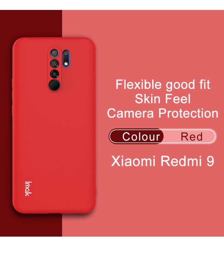 For Xiaomi Redmi 9 IMAK UC-2 Series Shockproof Full Coverage Soft TPU Case