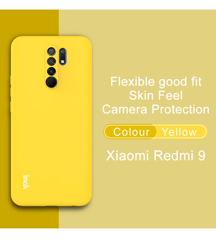 For Xiaomi Redmi 9 IMAK UC-2 Series Shockproof Full Coverage Soft TPU Case