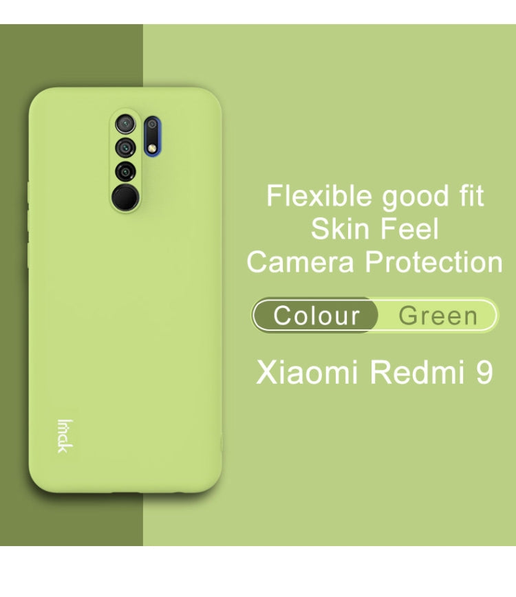 For Xiaomi Redmi 9 IMAK UC-2 Series Shockproof Full Coverage Soft TPU Case