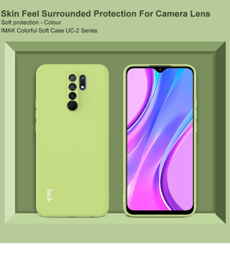 For Xiaomi Redmi 9 IMAK UC-2 Series Shockproof Full Coverage Soft TPU Case