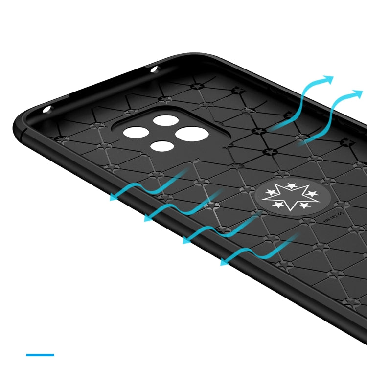 For Xiaomi Redmi 10X 5G Lenuo Shockproof TPU Protective Case with Invisible Holder