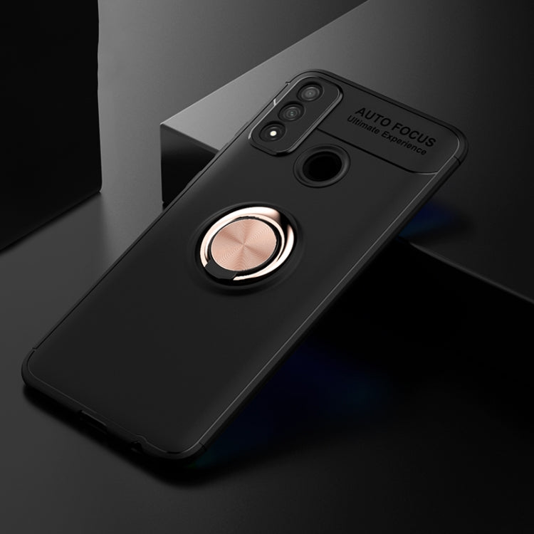 For Huawei P Smart (2020) Lenuo Shockproof TPU Protective Case with Invisible Holder