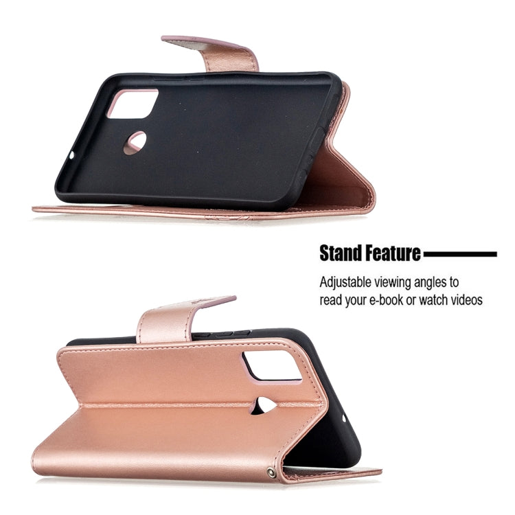 For Huawei Honor 9X Lite Two Butterflies Embossing Pattern Horizontal Flip Leather Case with Holder & Card Slot & Wallet & Lanyard