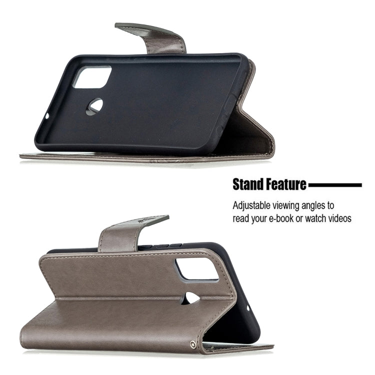 For Huawei Honor 9X Lite Two Butterflies Embossing Pattern Horizontal Flip Leather Case with Holder & Card Slot & Wallet & Lanyard