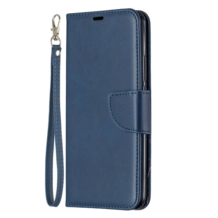 For Xiaomi Redmi 9 Retro Lambskin Texture Pure Color Horizontal Flip PU Leather Case with Holder & Card Slots & Wallet & Lanyard