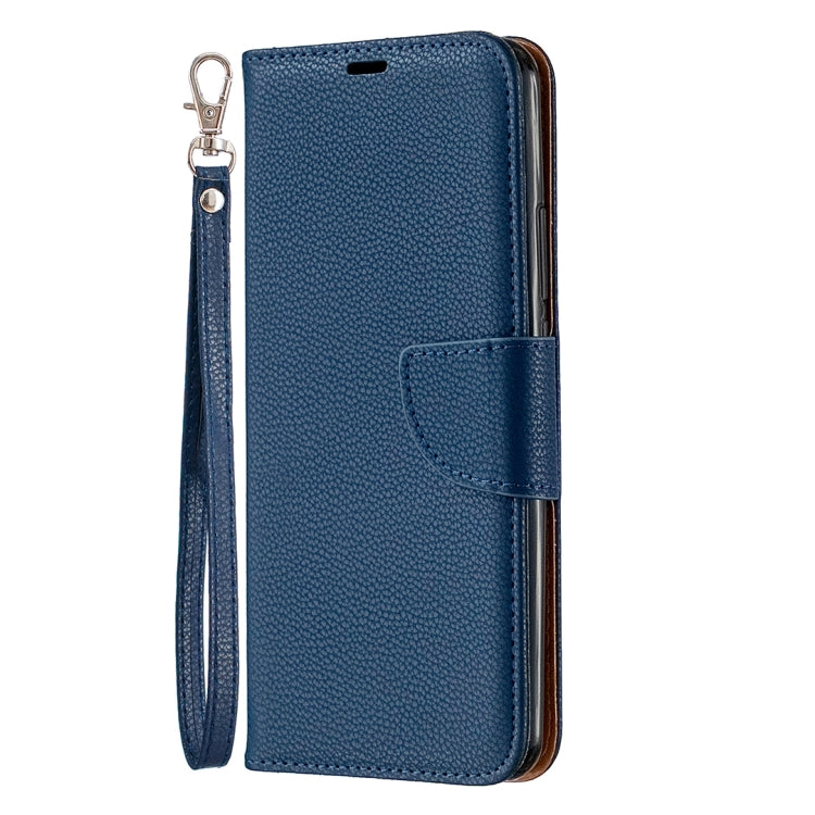 For Xiaomi Redmi 9 Litchi Texture Pure Color Horizontal Flip PU Leather Case with Holder & Card Slots & Wallet & Lanyard