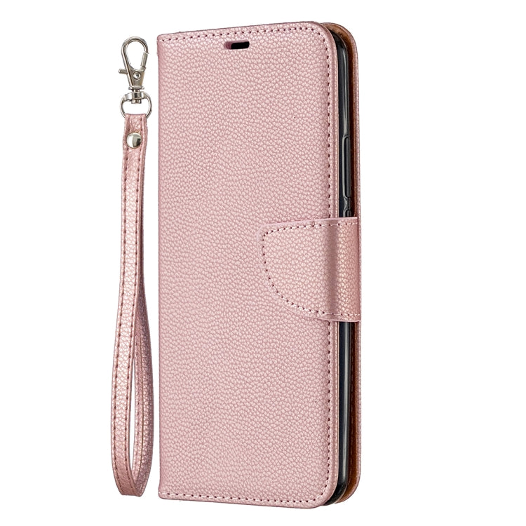 For Xiaomi Redmi 9 Litchi Texture Pure Color Horizontal Flip PU Leather Case with Holder & Card Slots & Wallet & Lanyard