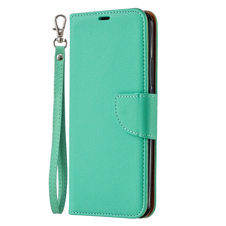 For Xiaomi Redmi 9 Litchi Texture Pure Color Horizontal Flip PU Leather Case with Holder & Card Slots & Wallet & Lanyard