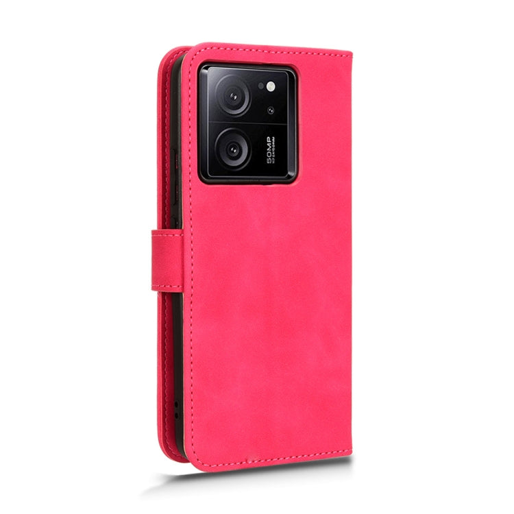For Xiaomi Redmi K60 Ultra Skin Feel Magnetic Flip Leather Phone Case