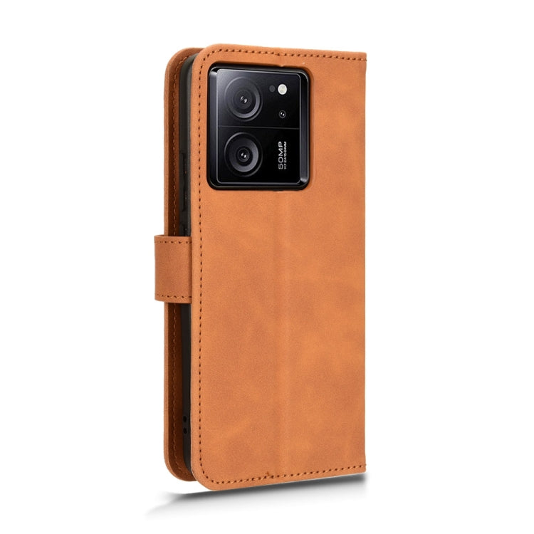 For Xiaomi Redmi K60 Ultra Skin Feel Magnetic Flip Leather Phone Case