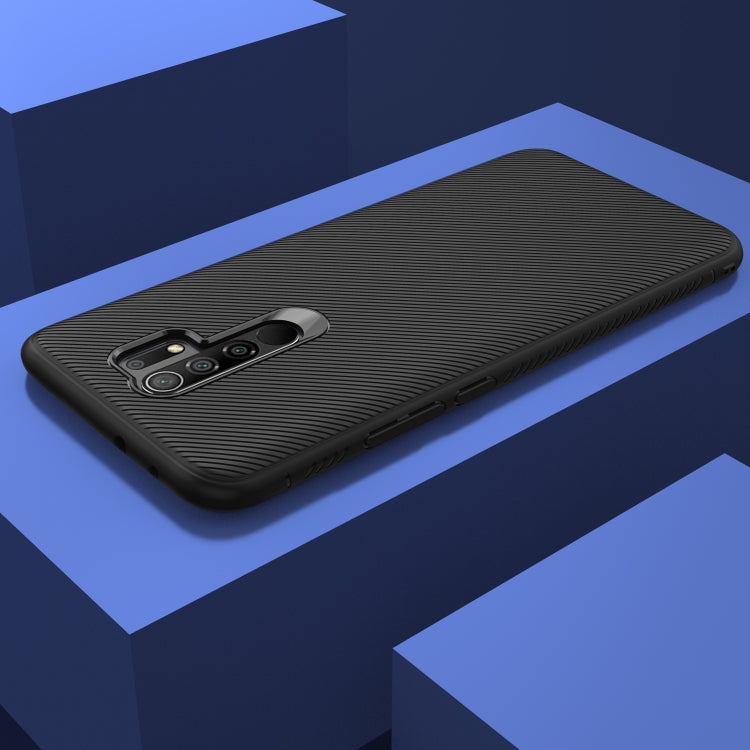 For Xiaomi Redmi 9 Lenuo Leshen Series Stripe Texture TPU Case
