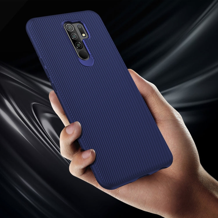 For Xiaomi Redmi 9 Lenuo Leshen Series Stripe Texture TPU Case