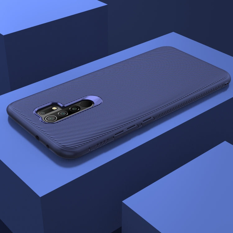 For Xiaomi Redmi 9 Lenuo Leshen Series Stripe Texture TPU Case