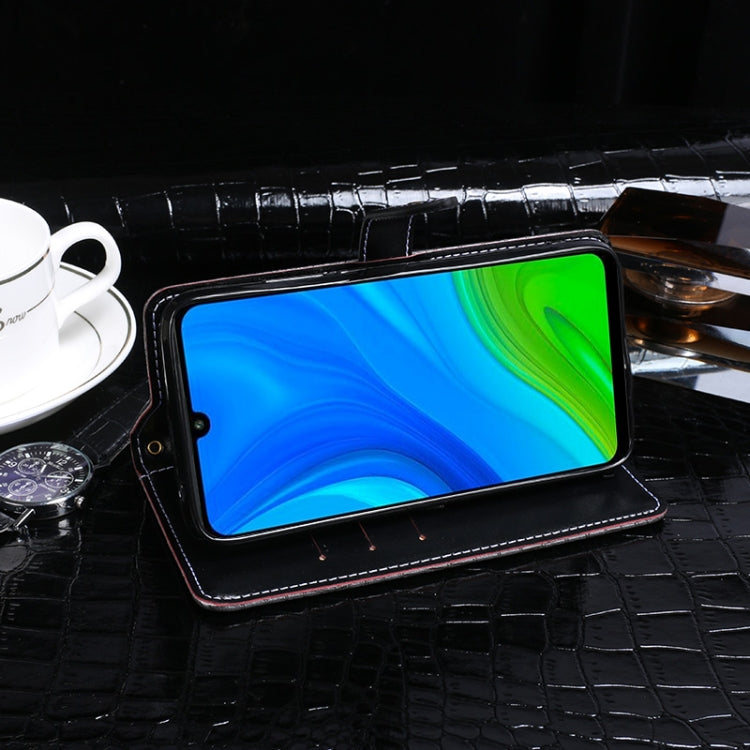 For Huawei P Smart 2020 idewei Crocodile Texture Horizontal Flip Leather Case with Holder & Card Slots & Wallet