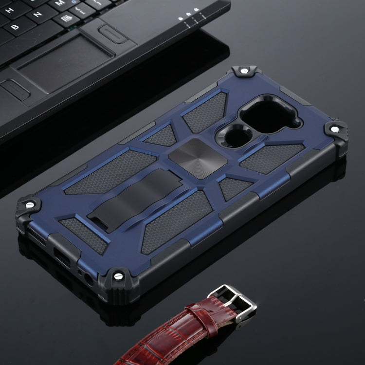 For Xiaomi Redmi Note 9 Shockproof TPU + PC Magnetic Protective Case with Holder